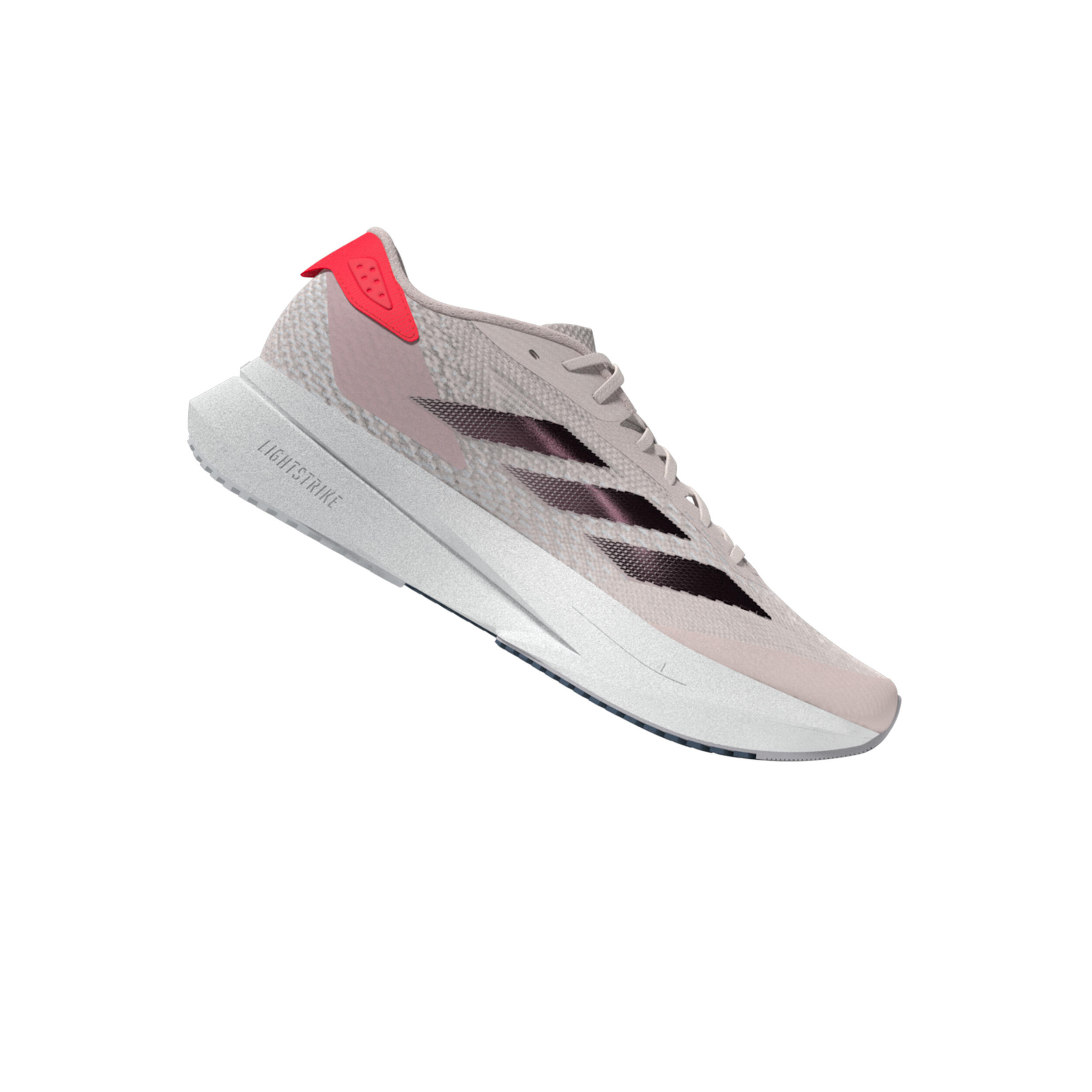 Adidas - Chaussure De Running Femme Adidas Adizero Sl2 Blanc Orange - Chaussures De Sport - Running Trail Athletisme - - 42 - Decathlon