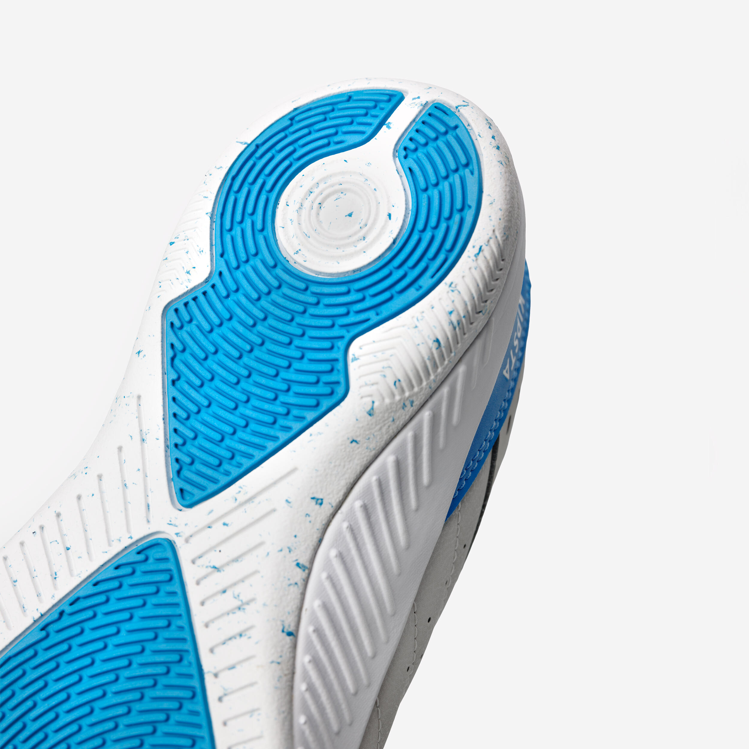Chaussures de Futsal ESKUDO 500 KD beige bleu 6/6