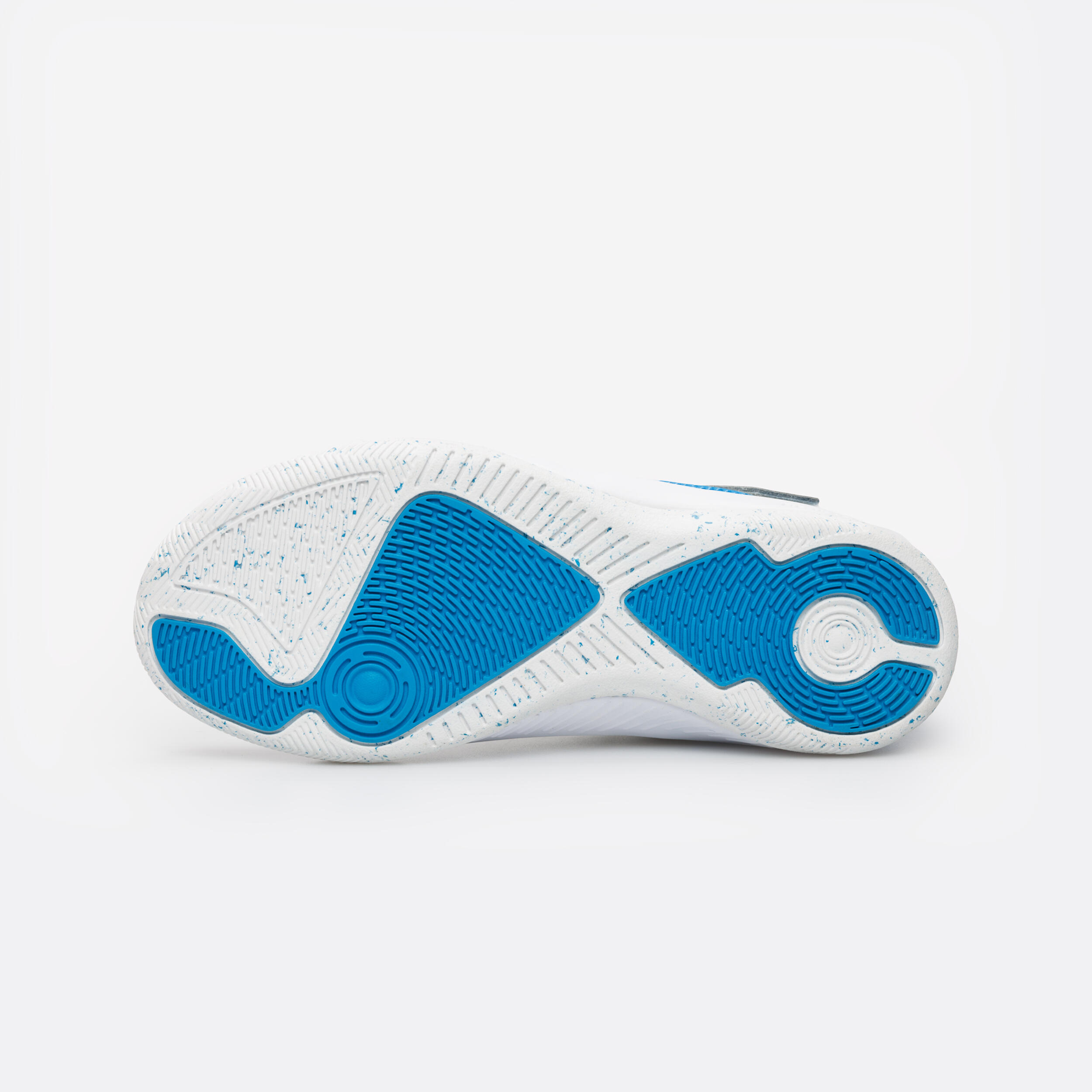 Chaussures de Futsal ESKUDO 500 KD beige bleu 5/6