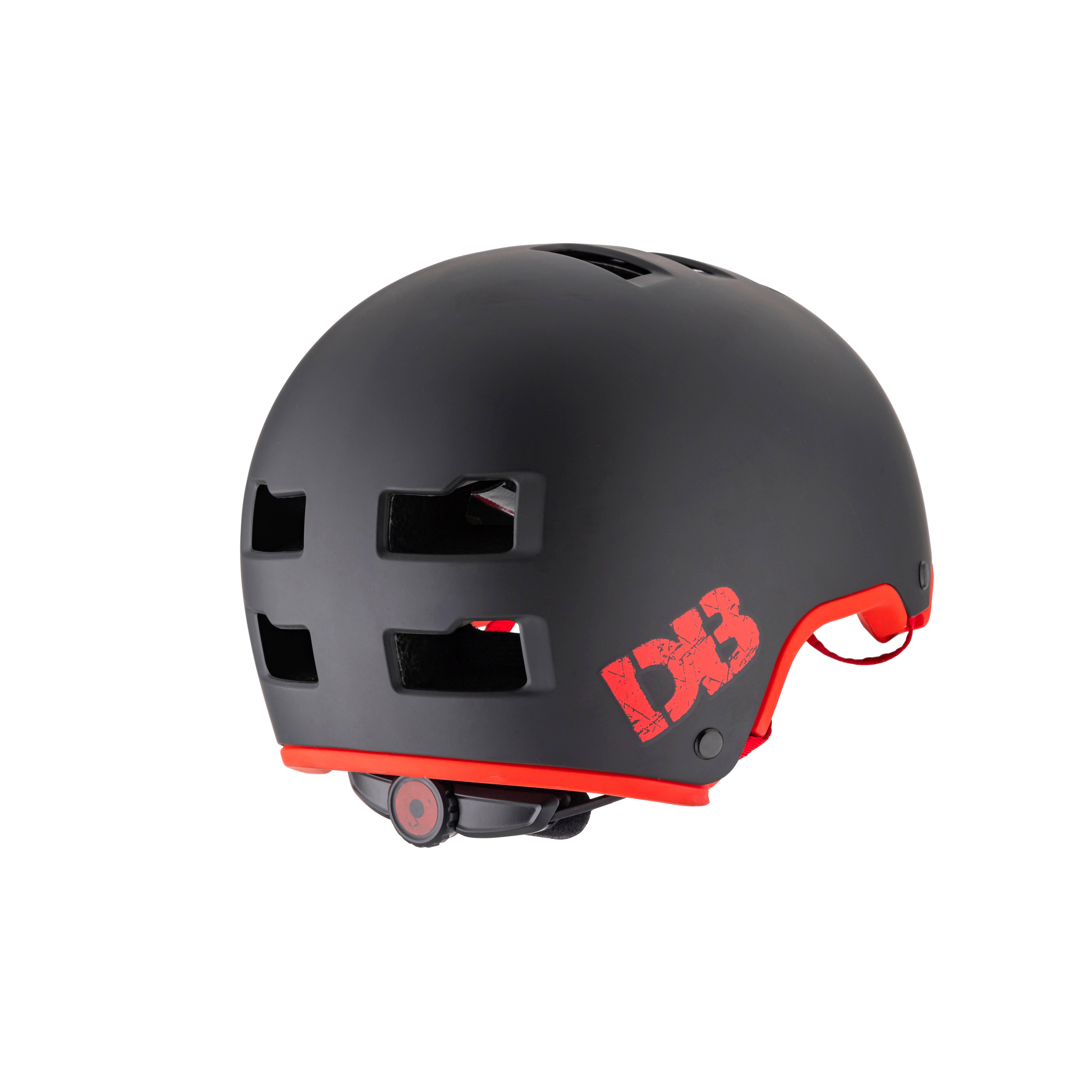 Diamondback Kaos Skate Helmet W Dial Fit System ML Black Red