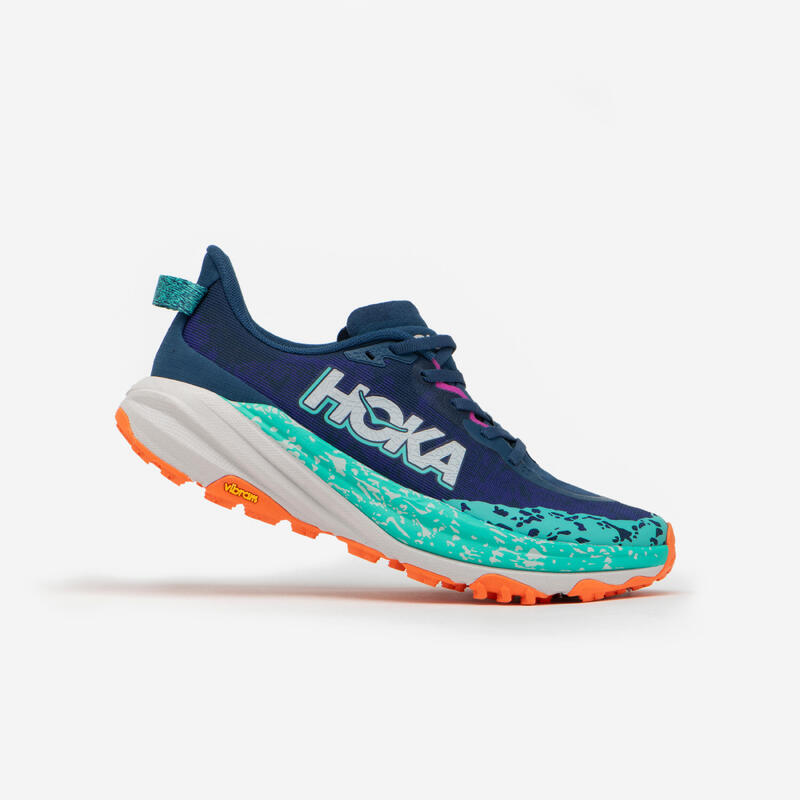 CHAUSSURES DE TRAIL RUNNING FEMME HOKA SPEEDGOAT 6 BLEUE