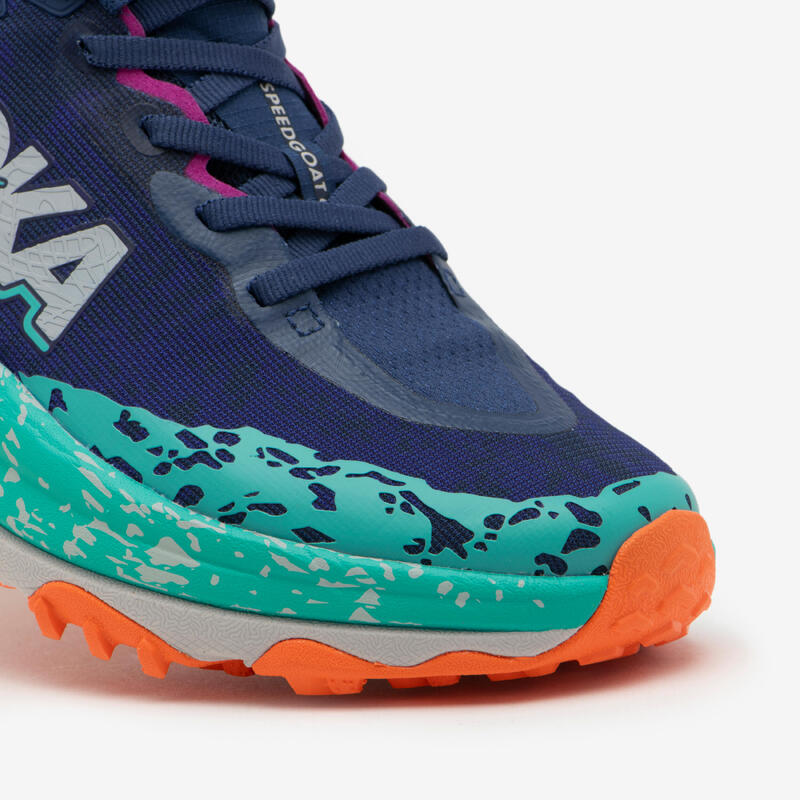 CHAUSSURES DE TRAIL RUNNING FEMME HOKA SPEEDGOAT 6 BLEUE