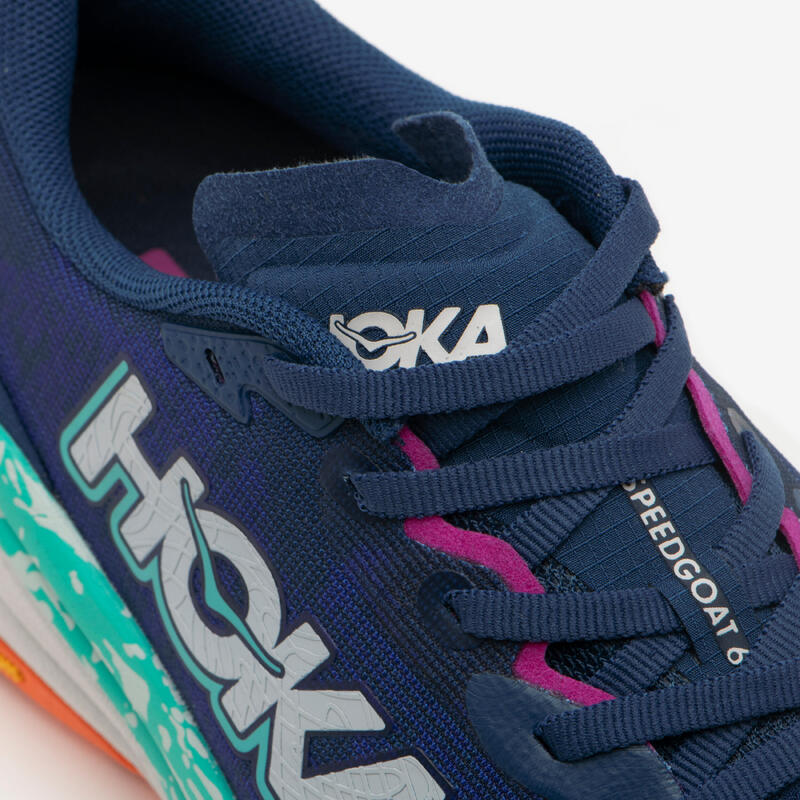CHAUSSURES DE TRAIL RUNNING FEMME HOKA SPEEDGOAT 6 BLEUE