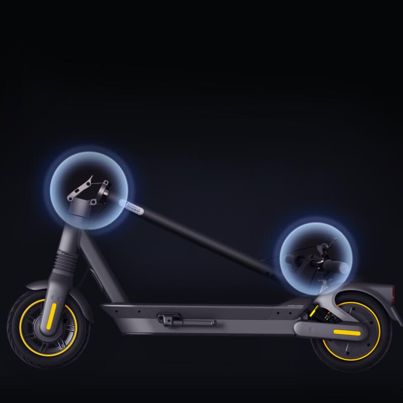 Electric Scooter Segway Ninebot Max G2 - Black/Yellow
