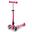 Trottinette enfant - Mini Micro Delux Pliable Led Rose Fille