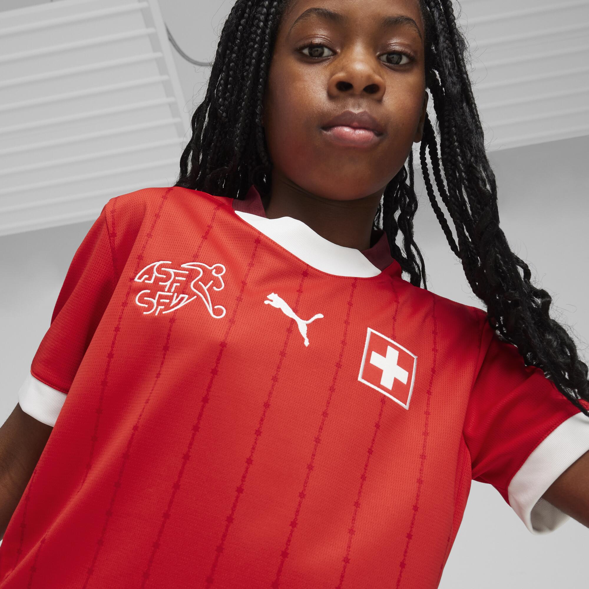 EURO 2024 Swiss Children's Home Jersey