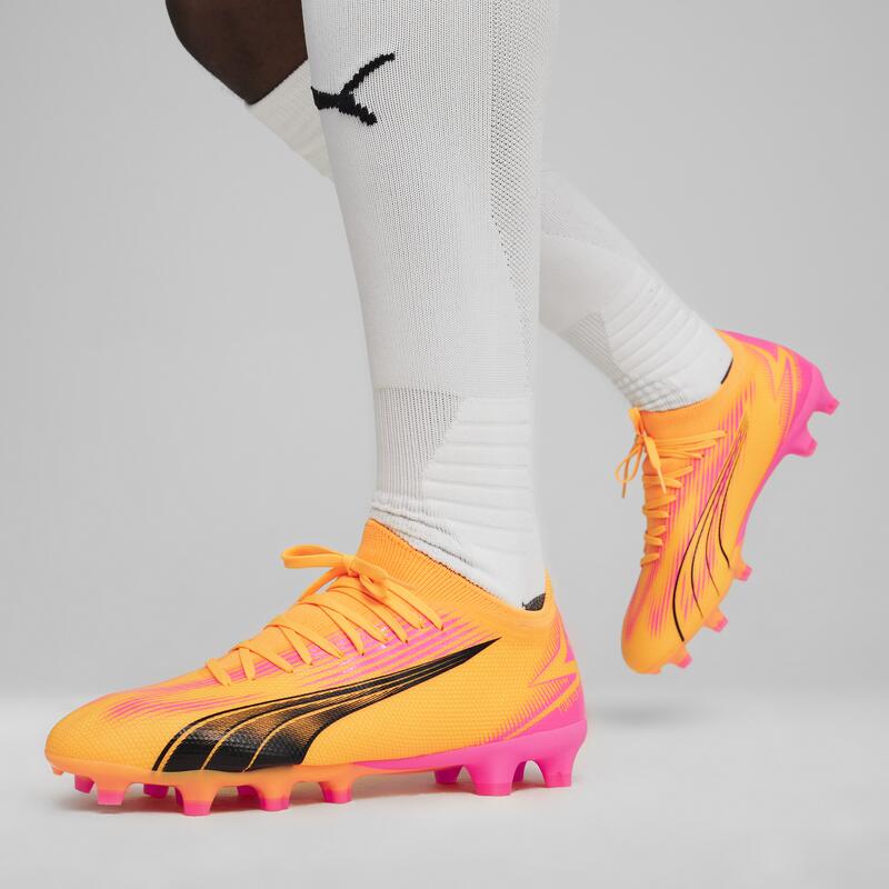 Botas de Fútbol Puma Ultra Match FG/AG Adulto Naranja