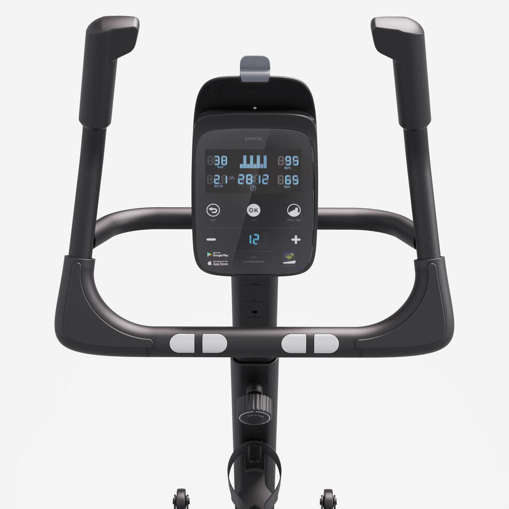Bicicleta Estática Domyos EB900 B Conectada Autorrecargable