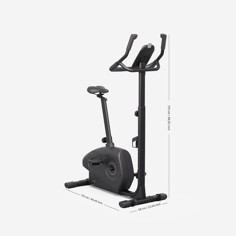 Connected, self-powered exercise bike, EB900 B, guaranteed by