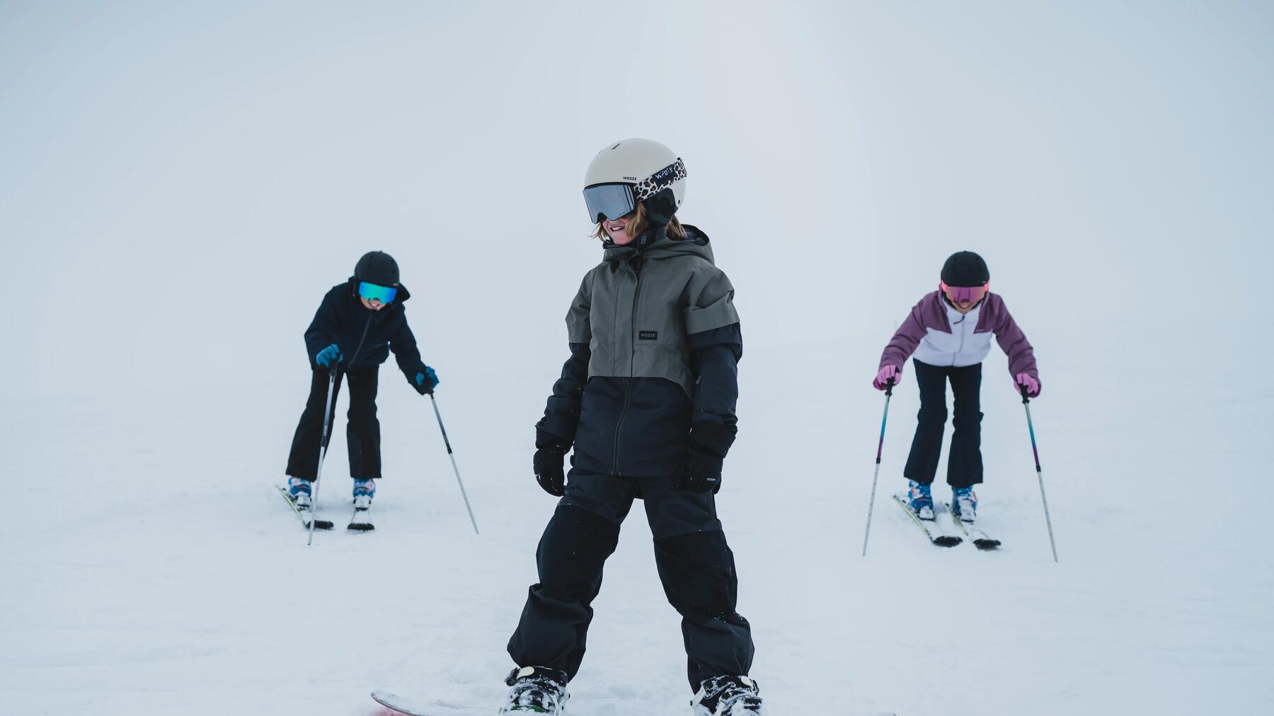 enfants ski et snowboard