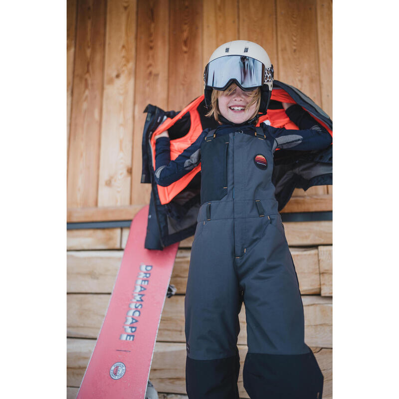 Vestă protecţie dorsală MTB, schi/snowboard DBCK 900 Portocaliu Copii
