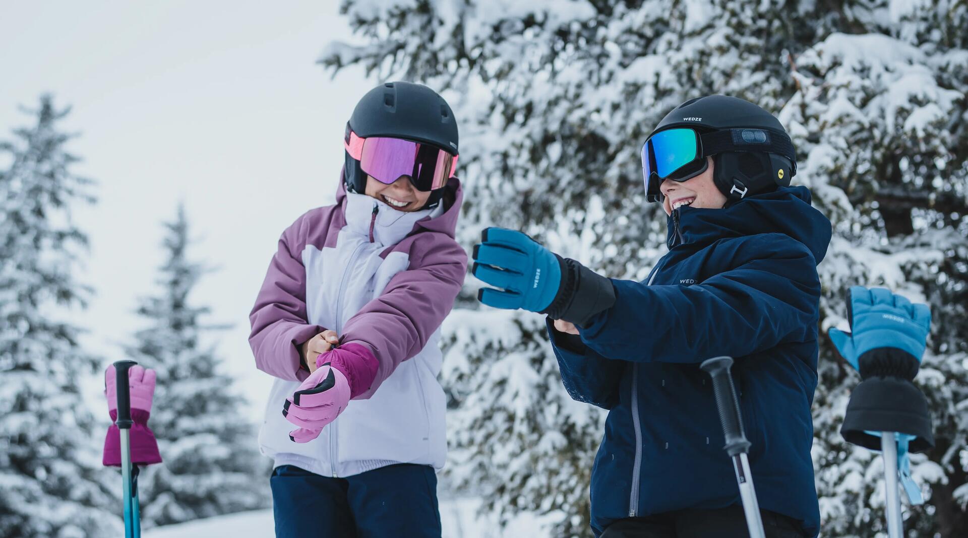 Choisir ses gants ou moufles ski enfant
