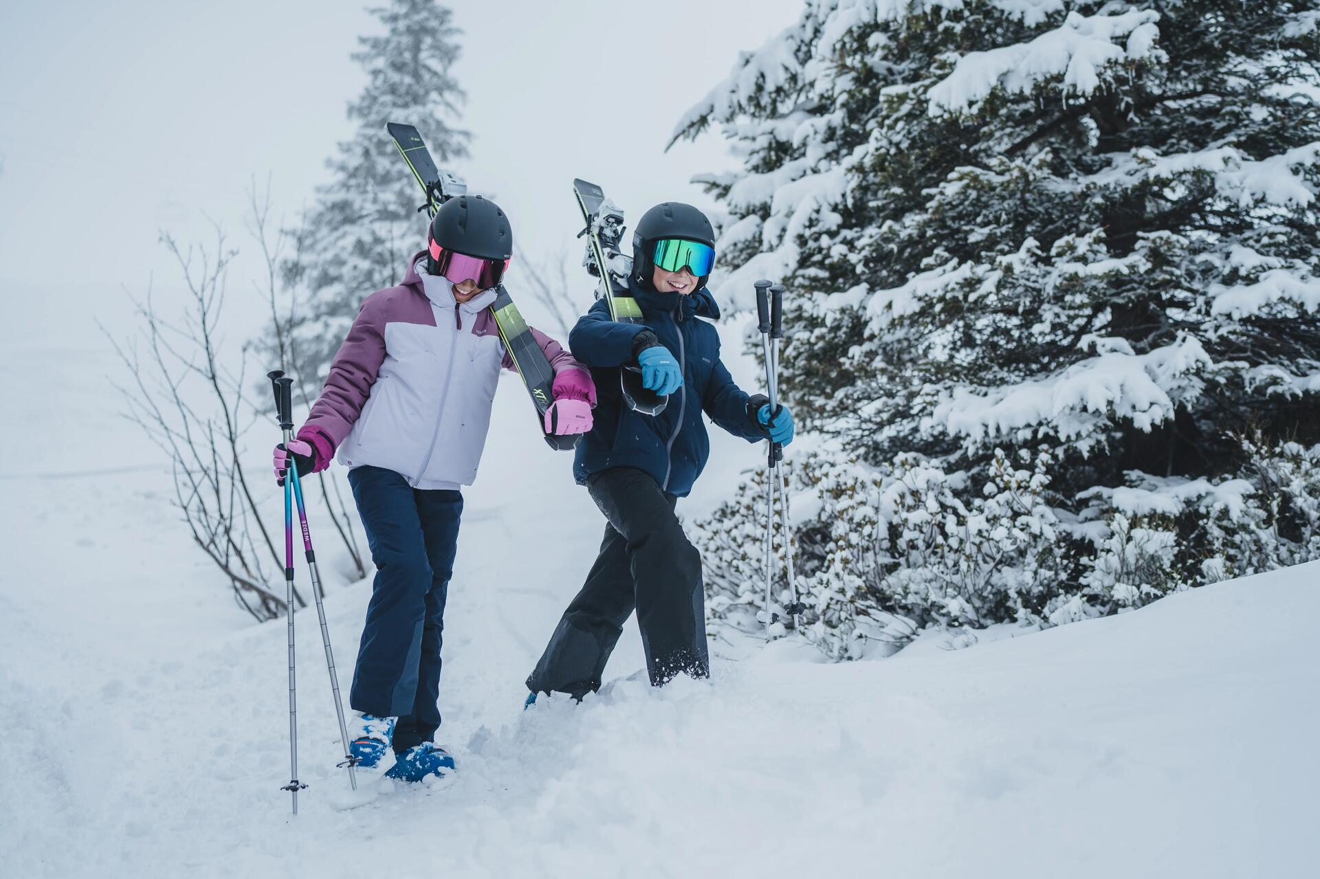 enfants au ski