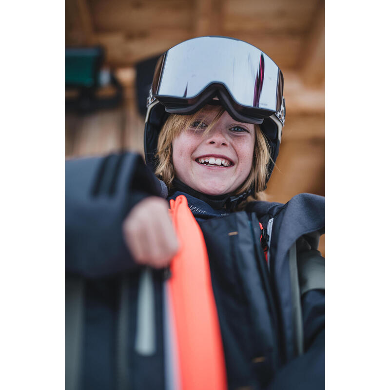 Vestă protecţie dorsală MTB, schi/snowboard DBCK 900 Portocaliu Copii