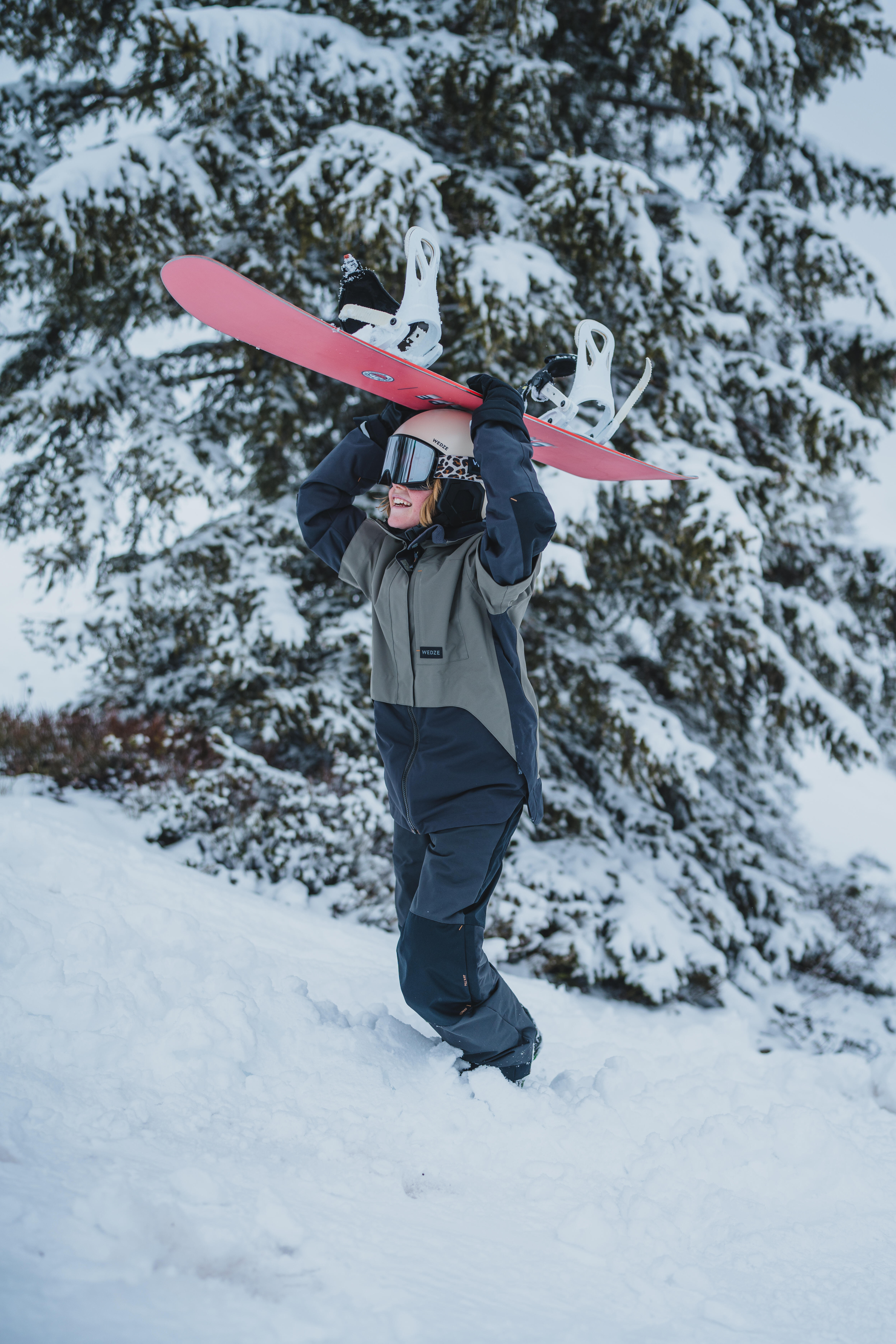 Kids’ Adjustable Ski Poles - 500 Safety - WEDZE