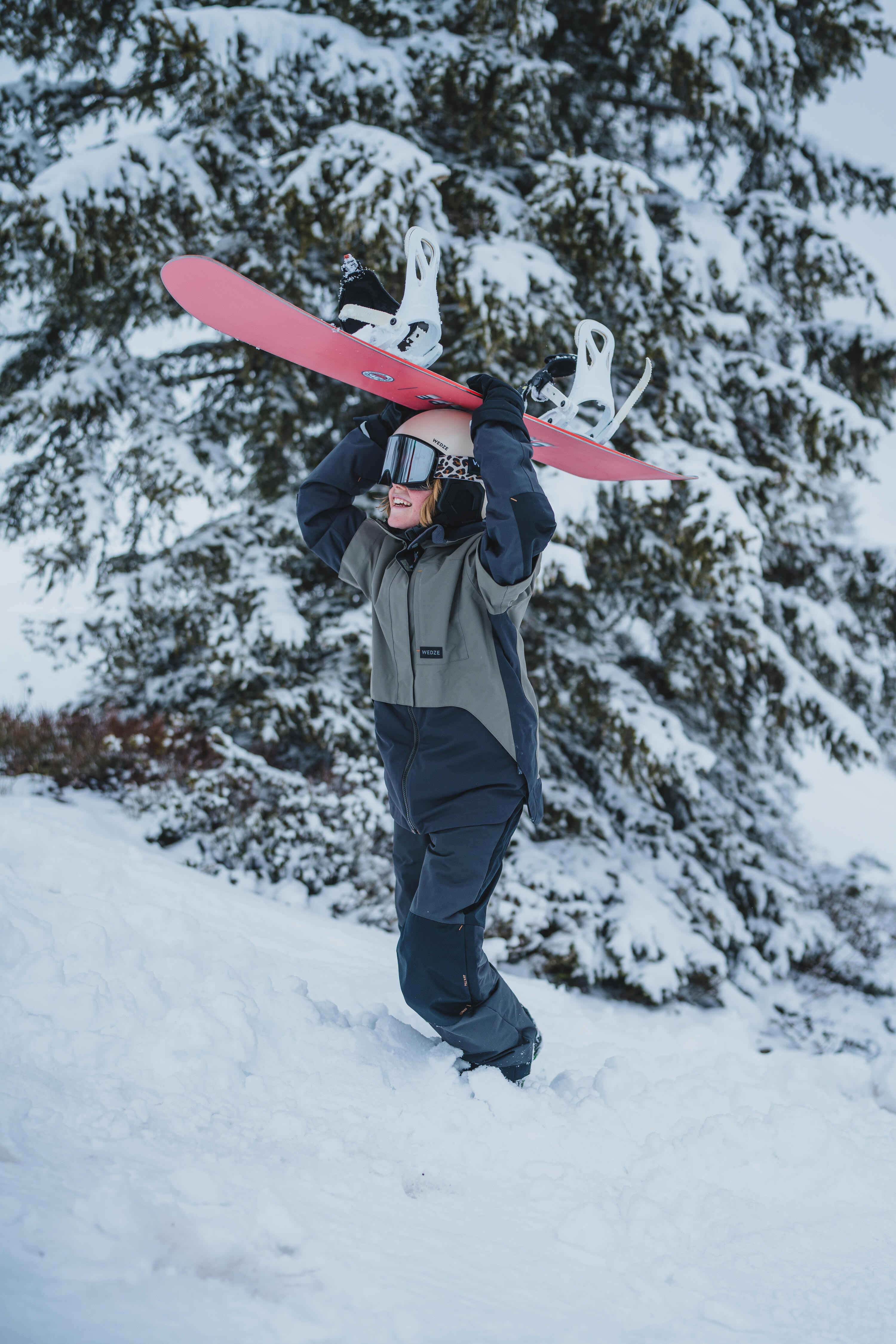 Bâtons de ski ajustables enfant, 500 Safety 12/16