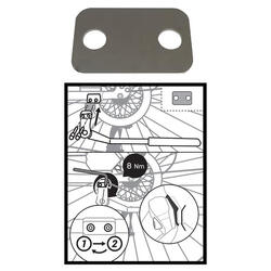 BÉQUILLE PLAQUE KING EVO / MOOI M5 / M6