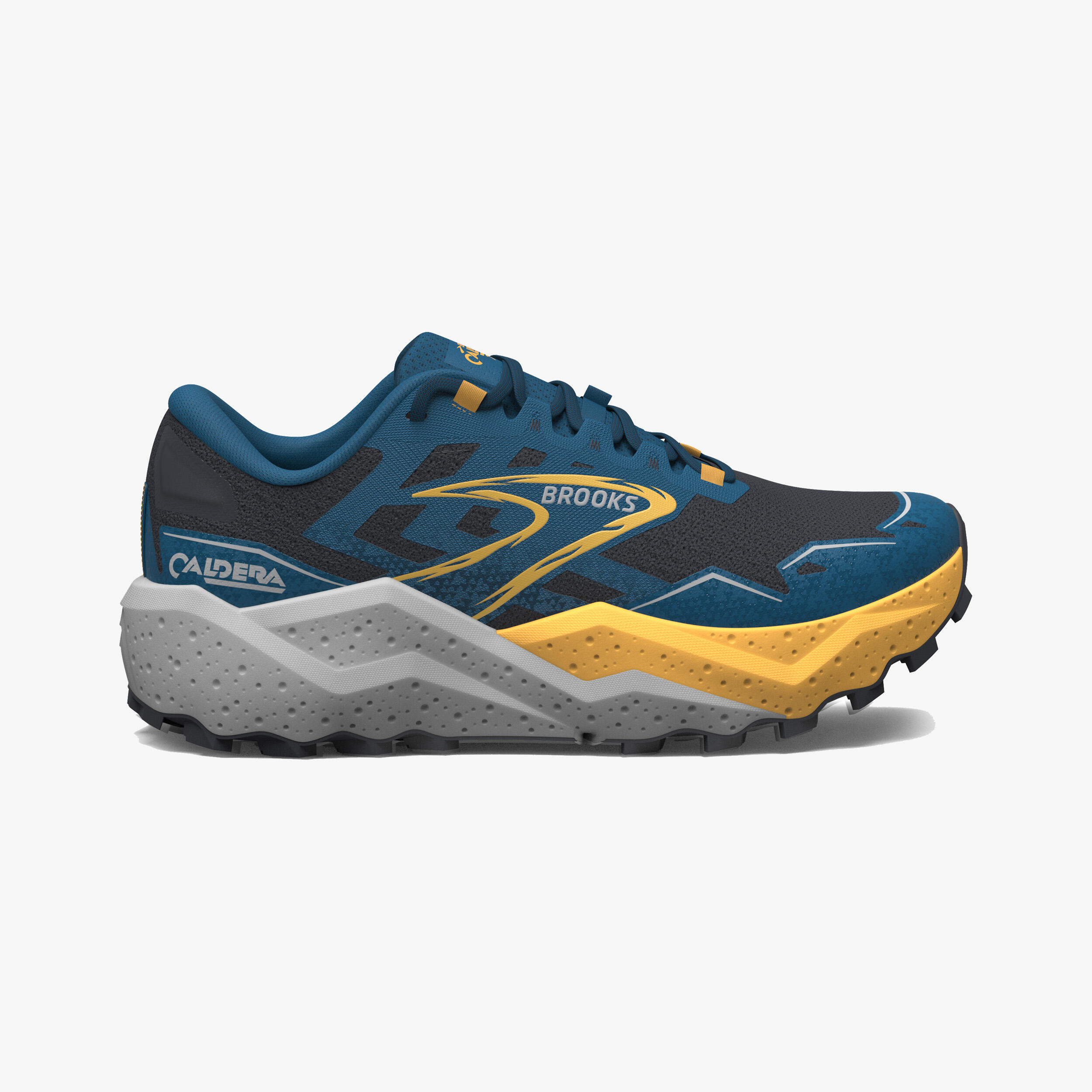 Brooks - Chaussure De Running Trail Homme Brooks Running Caldera 7 Bleu - Chaussures De Sport - Running Trail Athletisme - - 44 - Decathlon