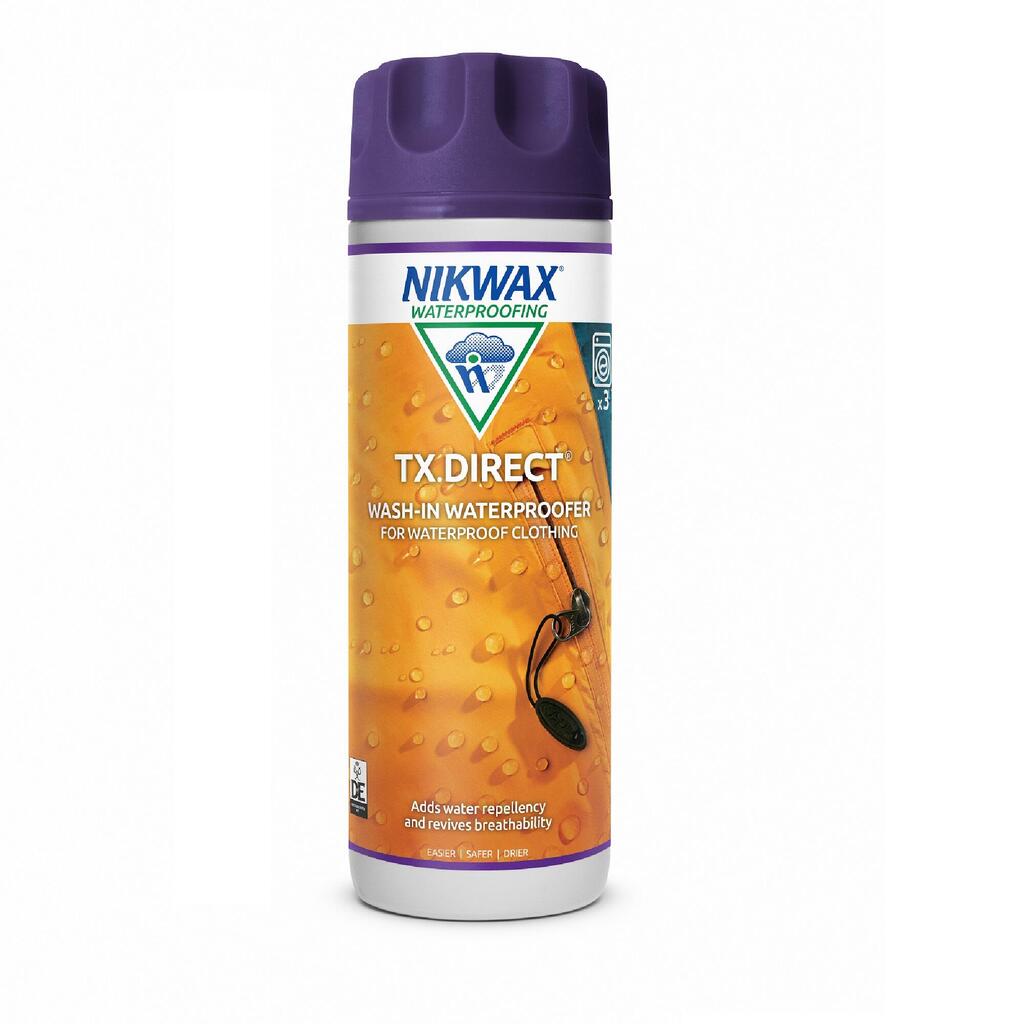 Ūdensnecaurlaidību atjaunojošs līdzeklis jakām, biksēm “Nikwax TX Direct”,300 ml