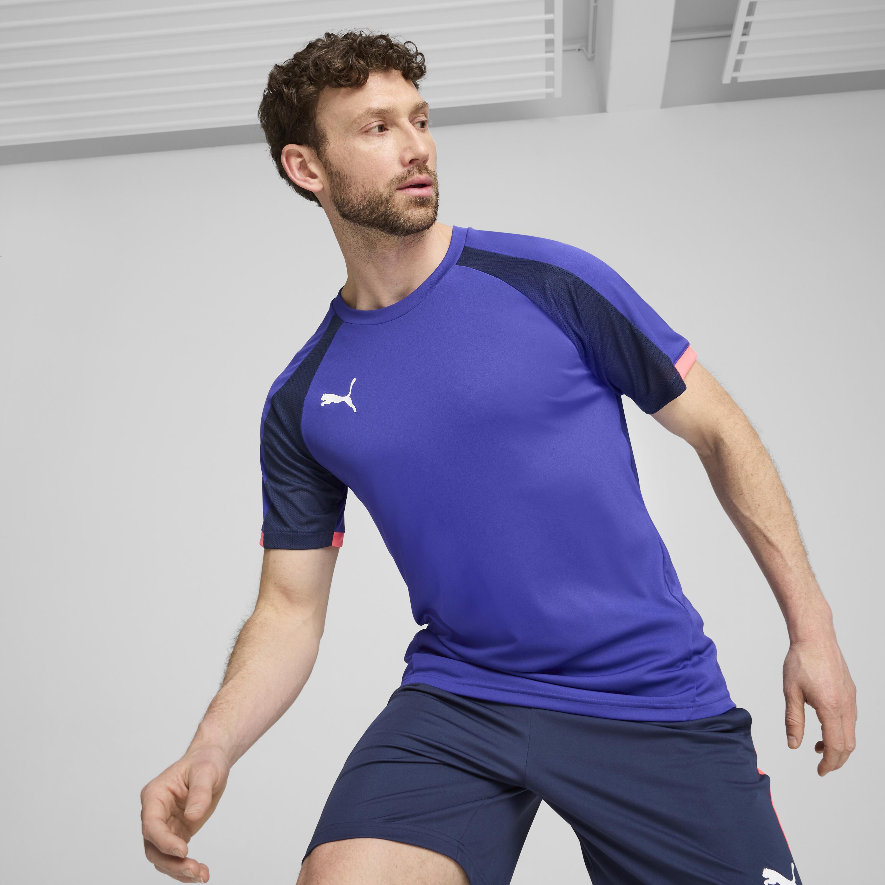 Maglia calcio uomo Puma INDIVLIGA blu 3/3