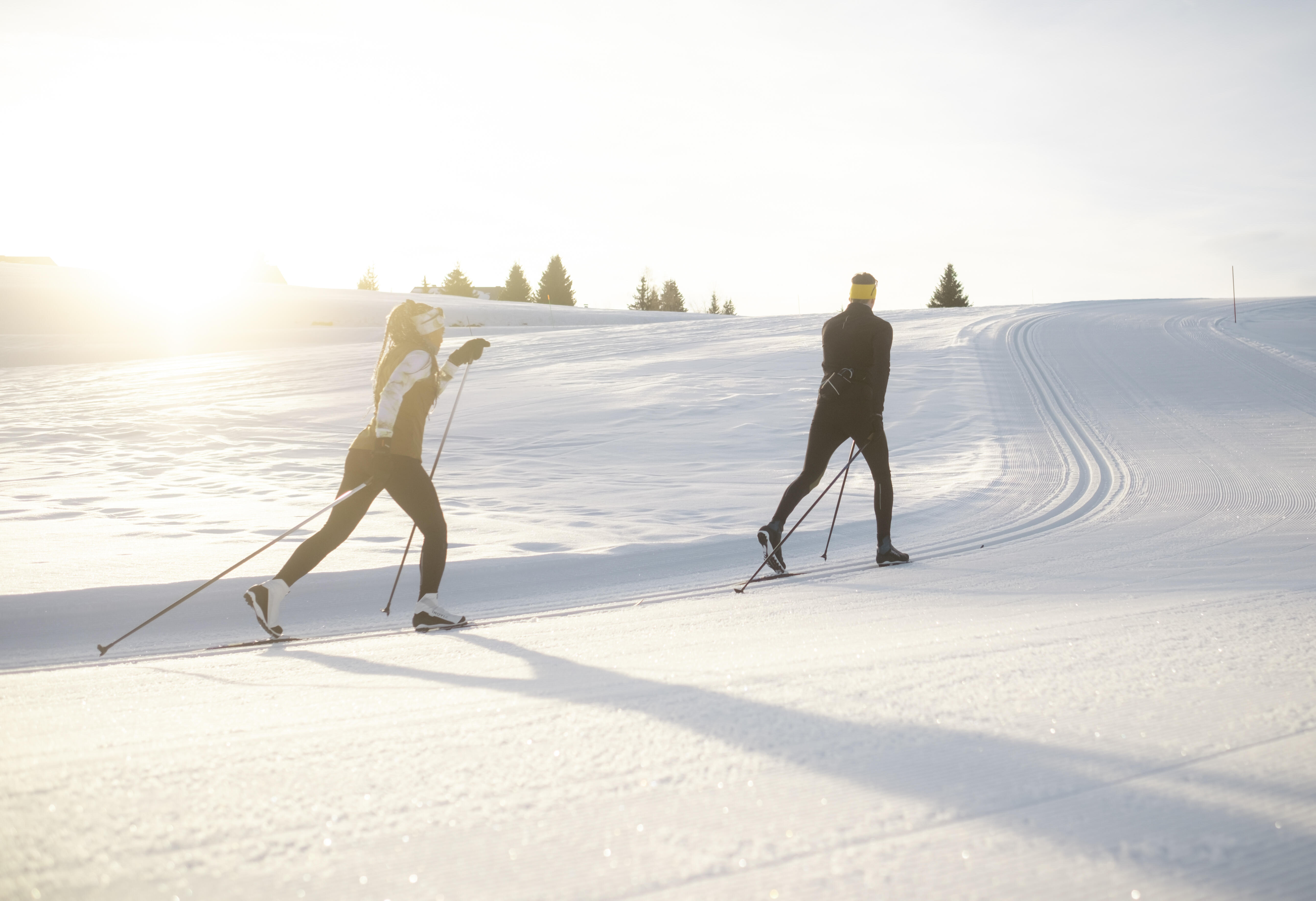 Men’s Windproof Cross-Country Ski Tights, 500 - WEDZE