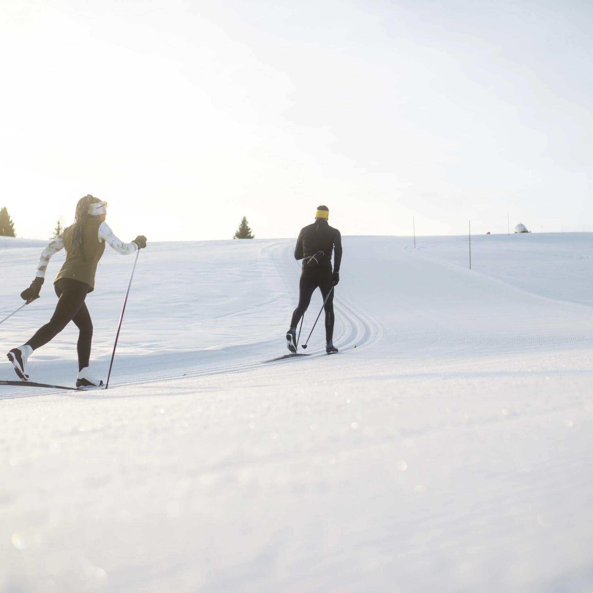 SKIEUR DÉBUTANT - Qui pratique le ski de fond occasionnellement et/ou à faible intensité.
