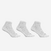 CHAUSSETTES DE RUNNING RUN100 BLANCHE x3