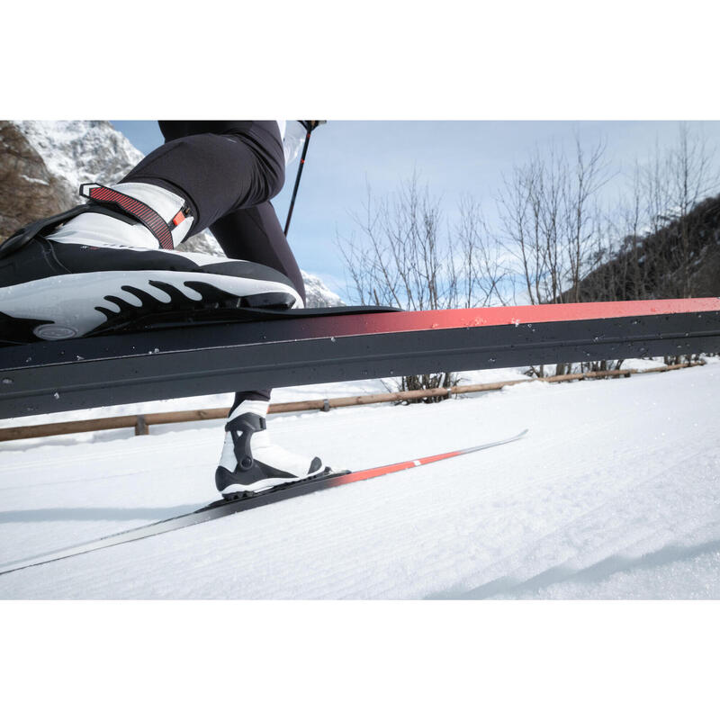 Felnőtt sífutóléc, korcsolyázó stílus + Compact step in kötés - 500-as 