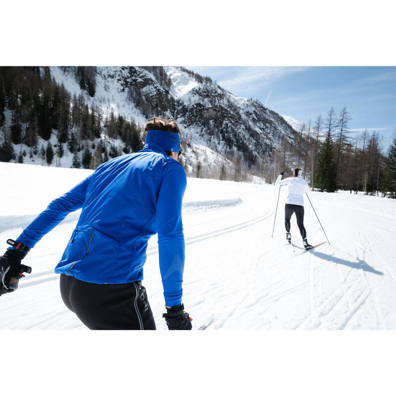 Bandeau de ski de fond léger adulte, XCS 900 bleu