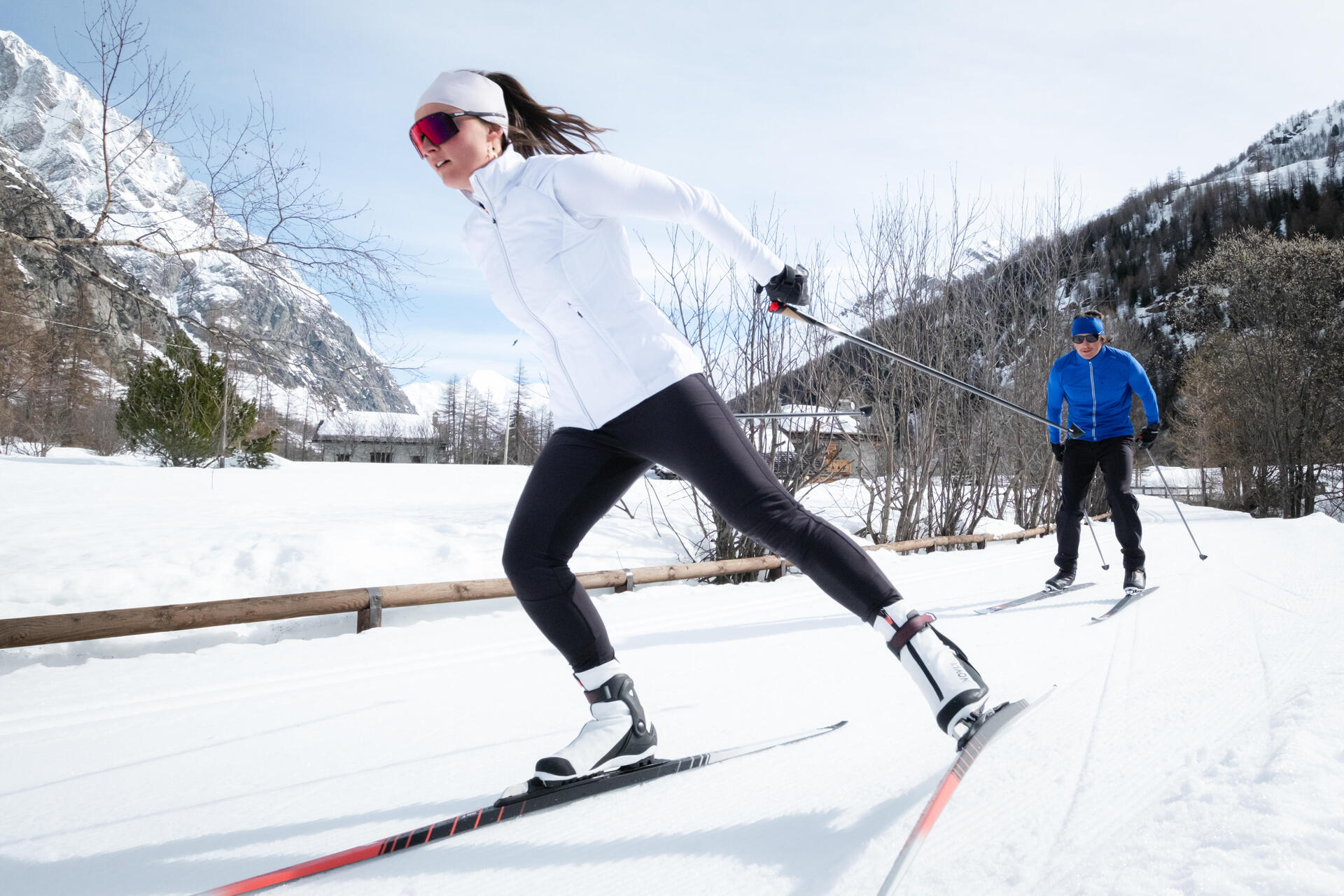 Femme ski de fond skating decathlon inovik