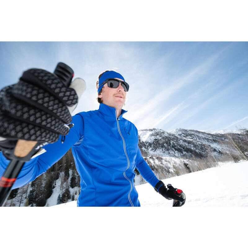 Bandeau de ski de fond léger adulte, XCS 900 bleu