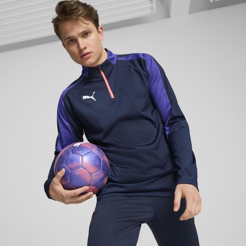 Giacca allenamento calcio uomo Puma INDIVLIGA blu