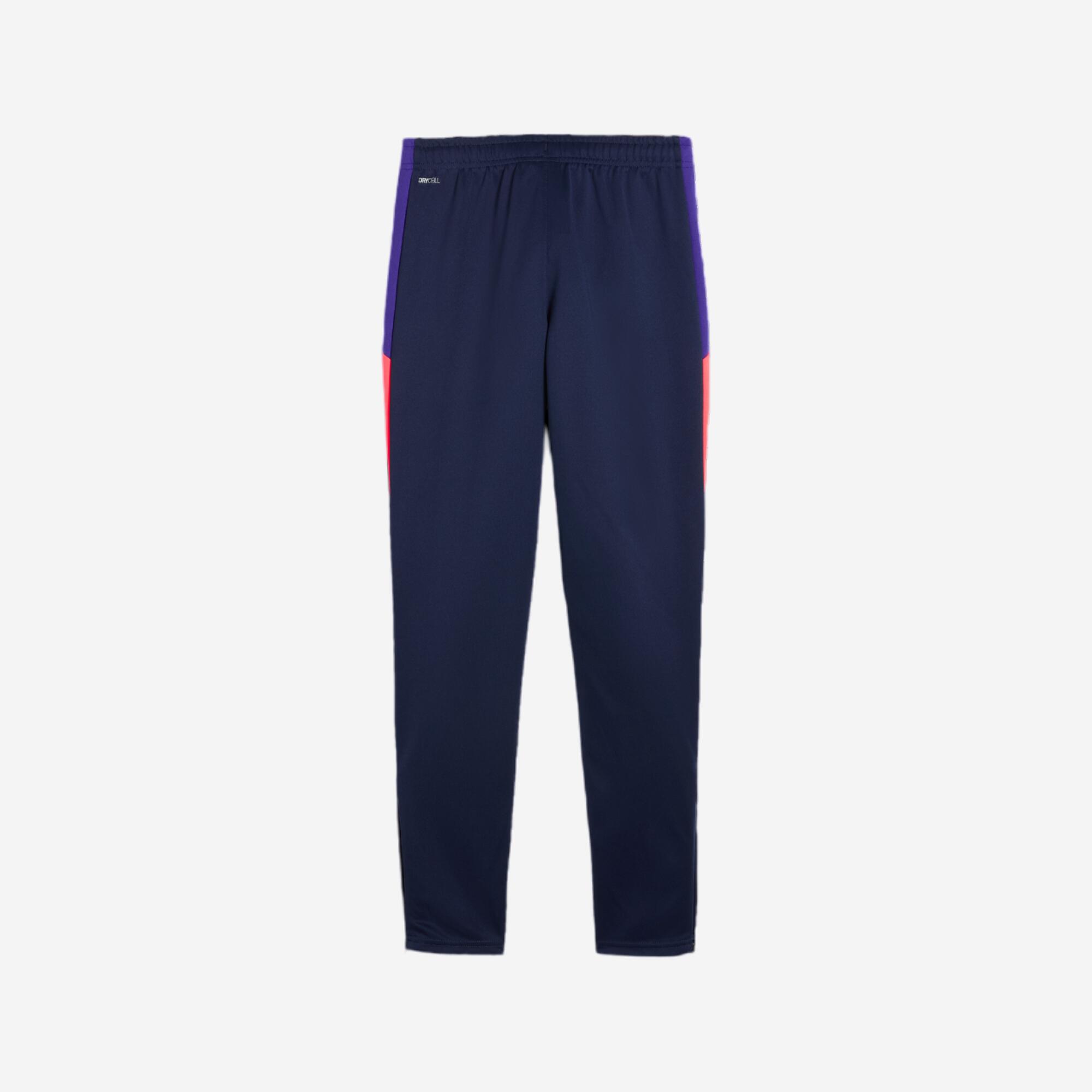 Pantaloni allenamento calcio bambino Puma INDIVLIGA blu 2/2