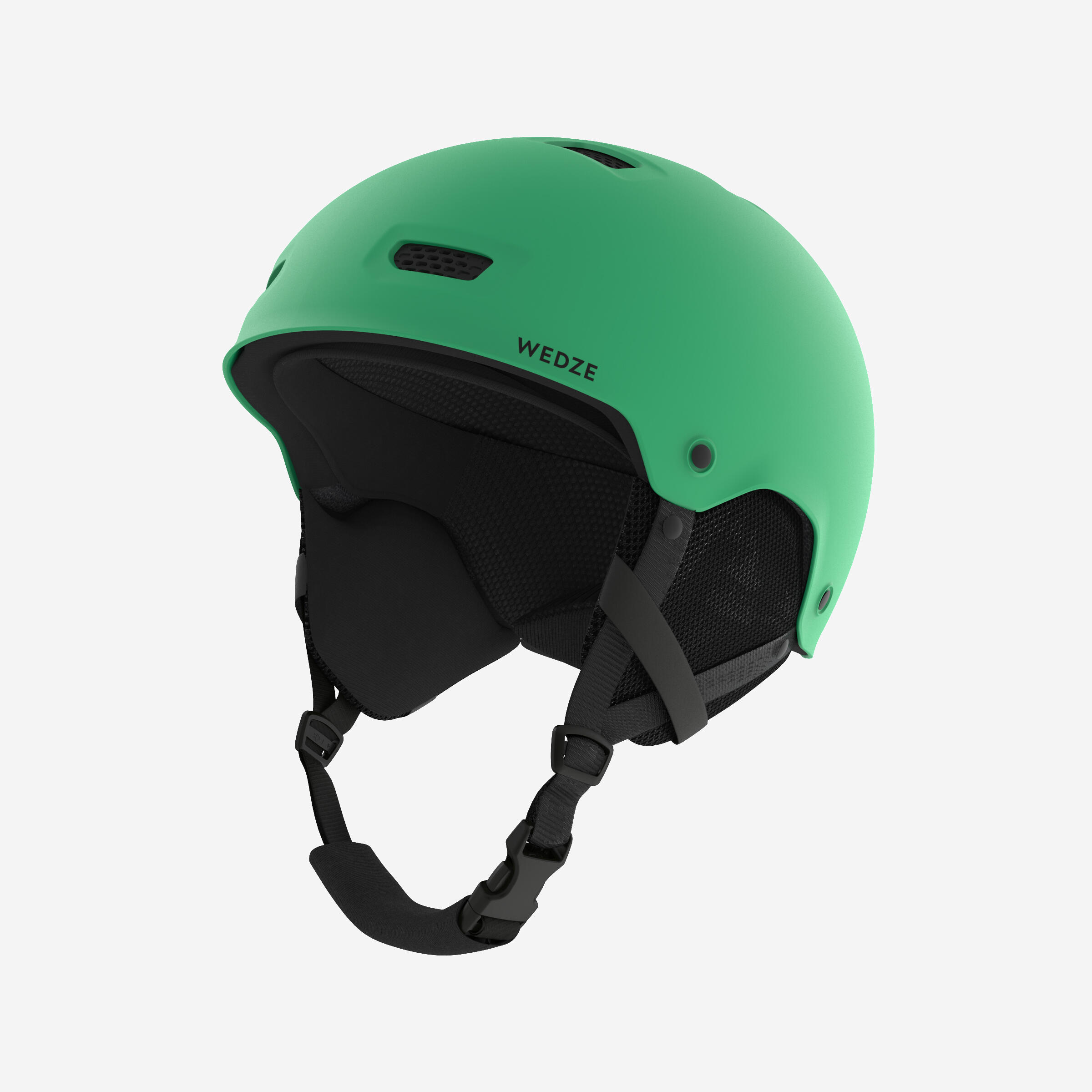 Adult/juniors ski and snowboard helmet - H-FS 300 - green 1/2