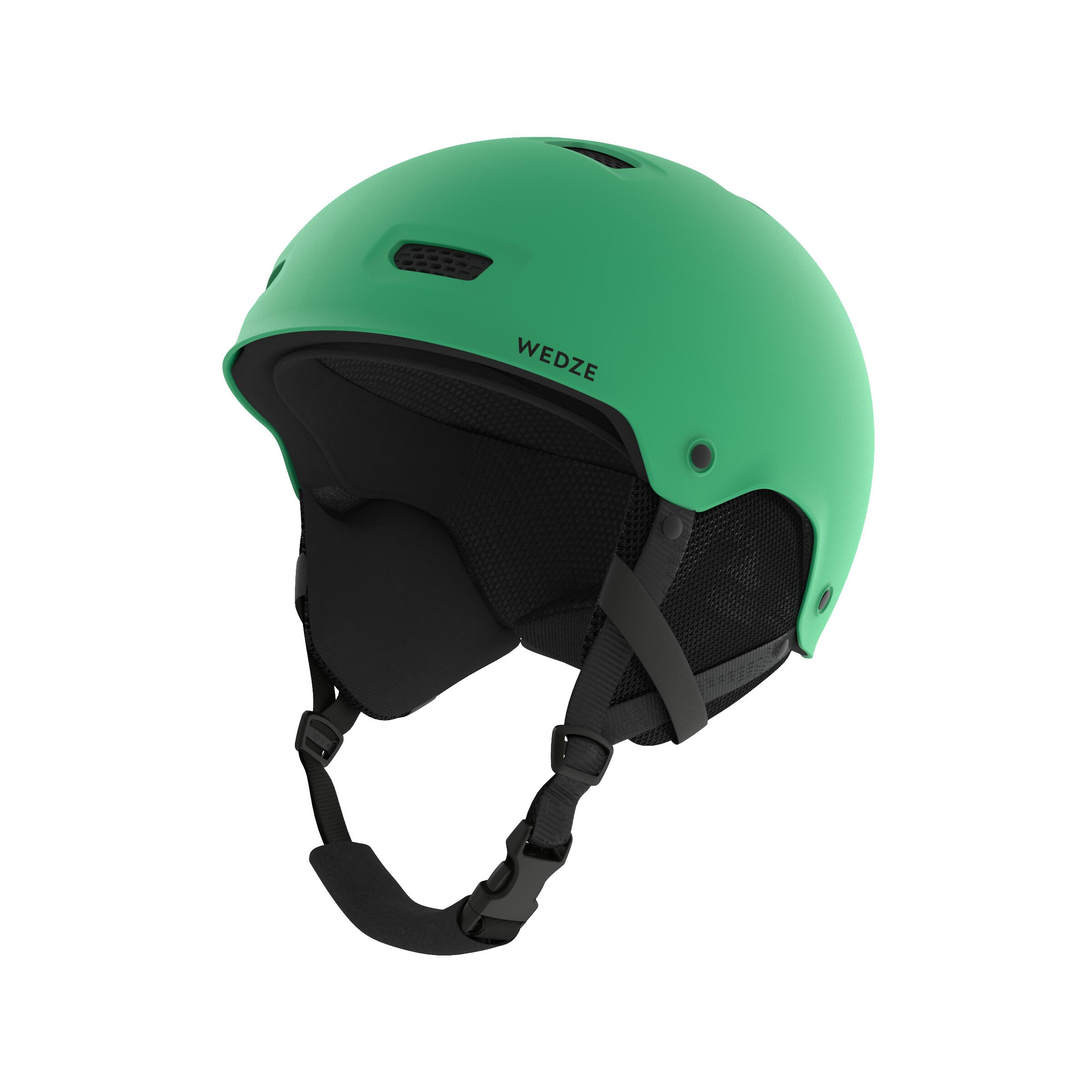 Adult/juniors ski and snowboard helmet - H-FS 300 - green 2/2