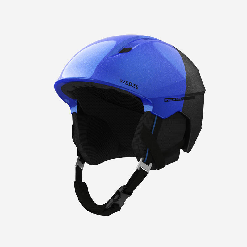 Casque de ski adulte - PST 580 noir et bleu