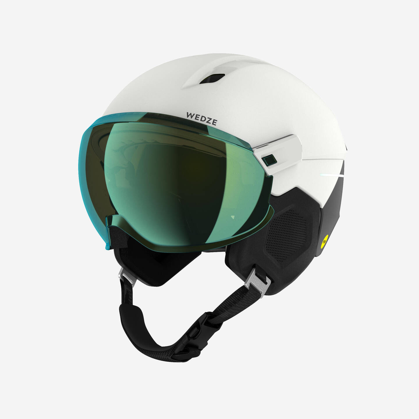 DECATHLON Skihelm mit Visier PST 950 MIPS Beige