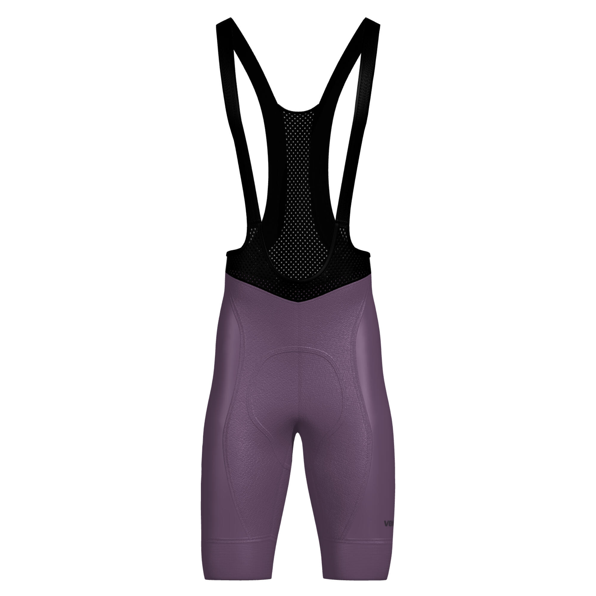 Culotte ciclismo corto con tirantes Unisex Vestta Pro Essential Burgundy 24 6/9