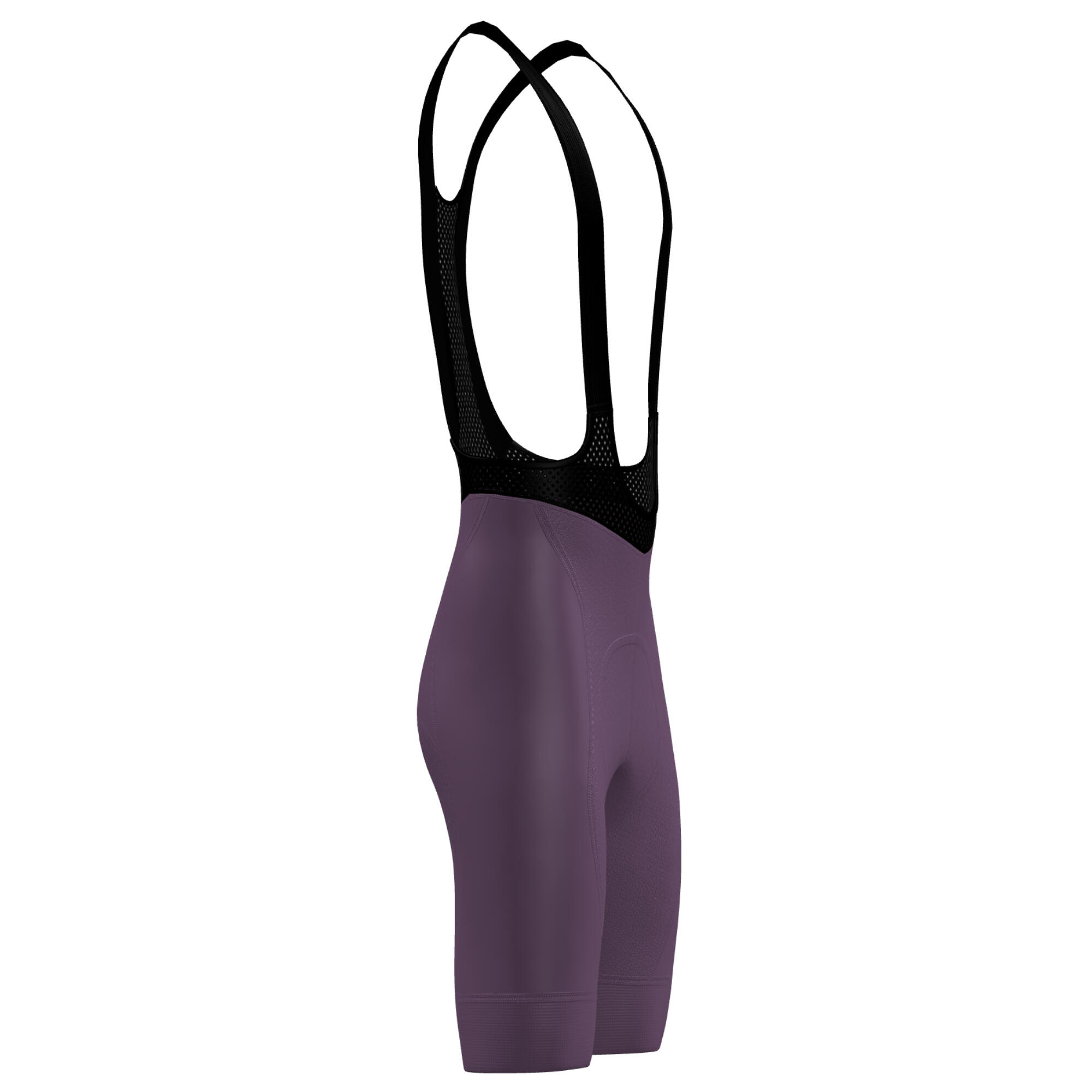 Culotte ciclismo corto con tirantes Unisex Vestta Pro Essential Burgundy 24 7/9