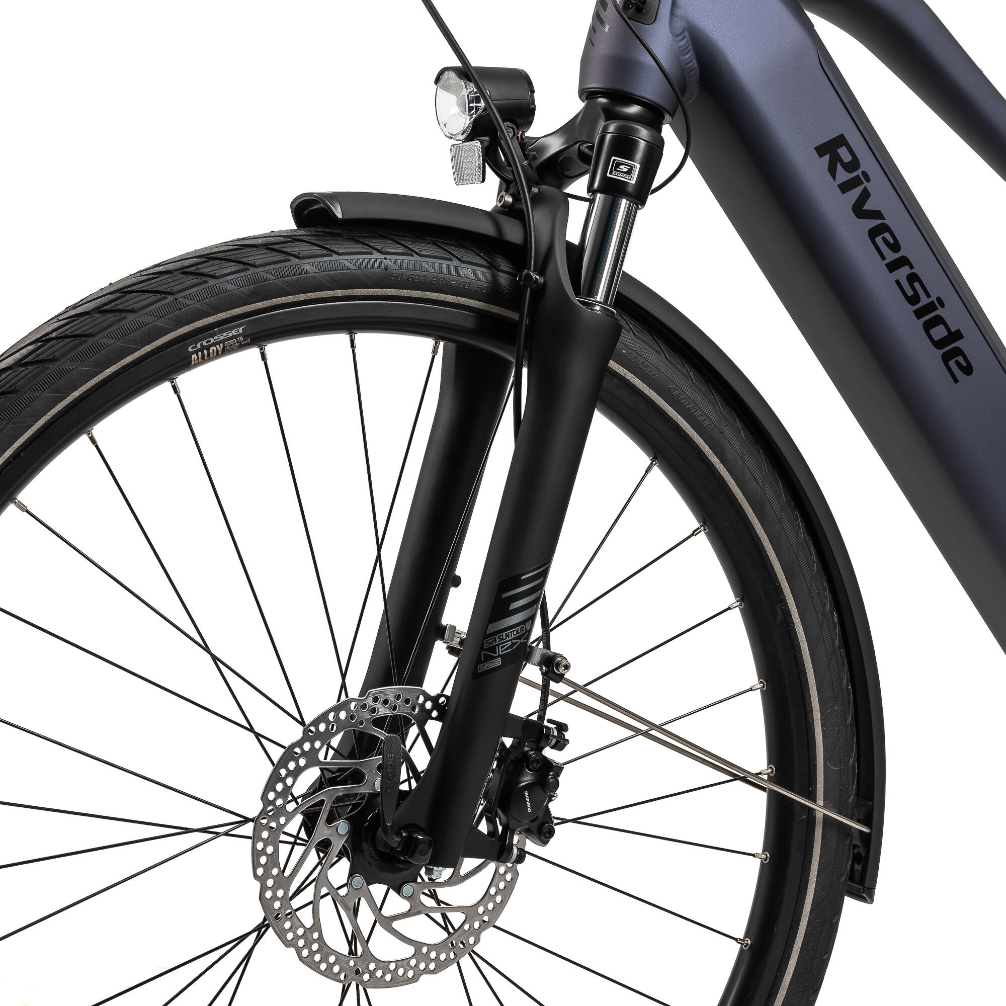 E-Bike City Trekking 28 Zoll ETR 900 Damen Bosch Performance Line 7/16