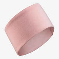 ADULT SKI HEADBAND - SIMPLE - PINK