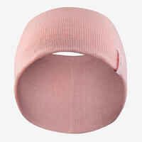 ADULT SKI HEADBAND - SIMPLE - PINK