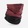 Adult ski neck warmer, HUG 500 - Maroon