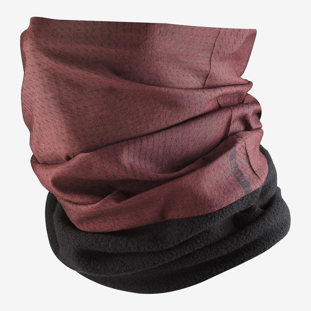 Adult ski neck warmer, HUG 500 - Ochre