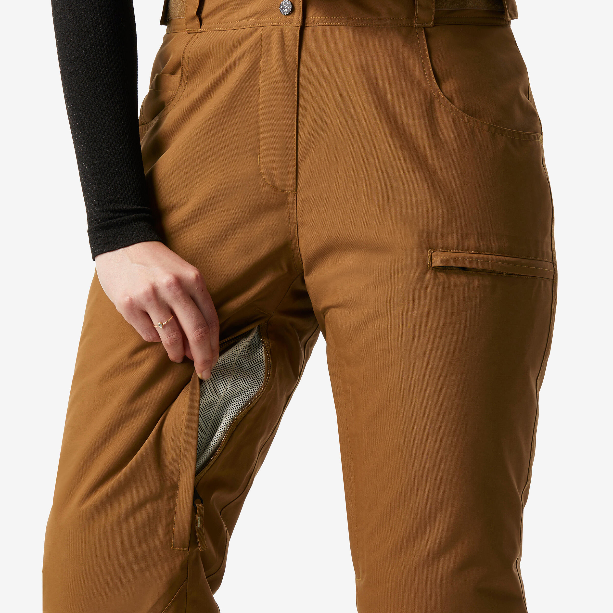 Pantalon de planche à neige chaud et imperméable femme - SNB 500 - DREAMSCAPE