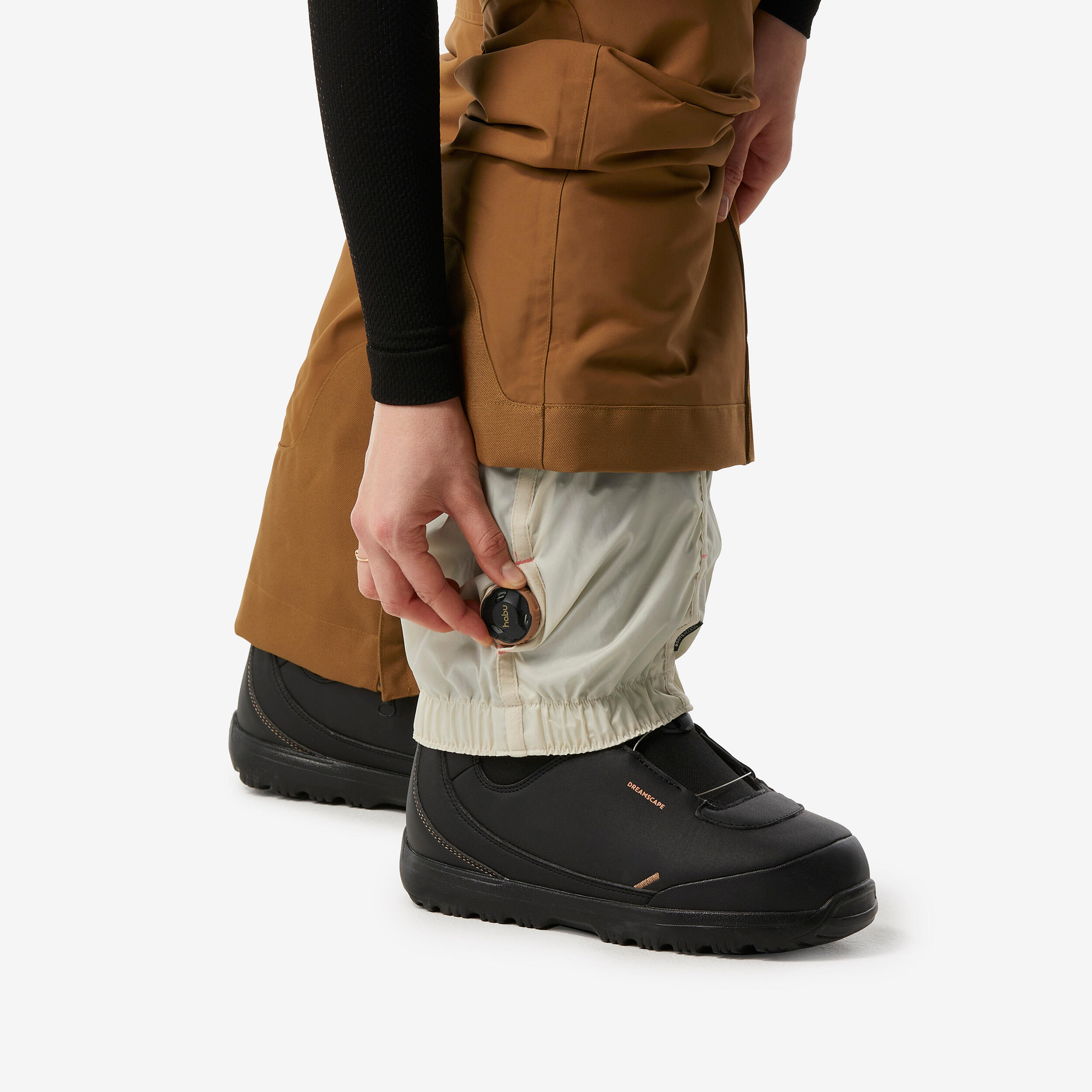 Pantalon de planche à neige chaud et imperméable femme - SNB 500 10/12