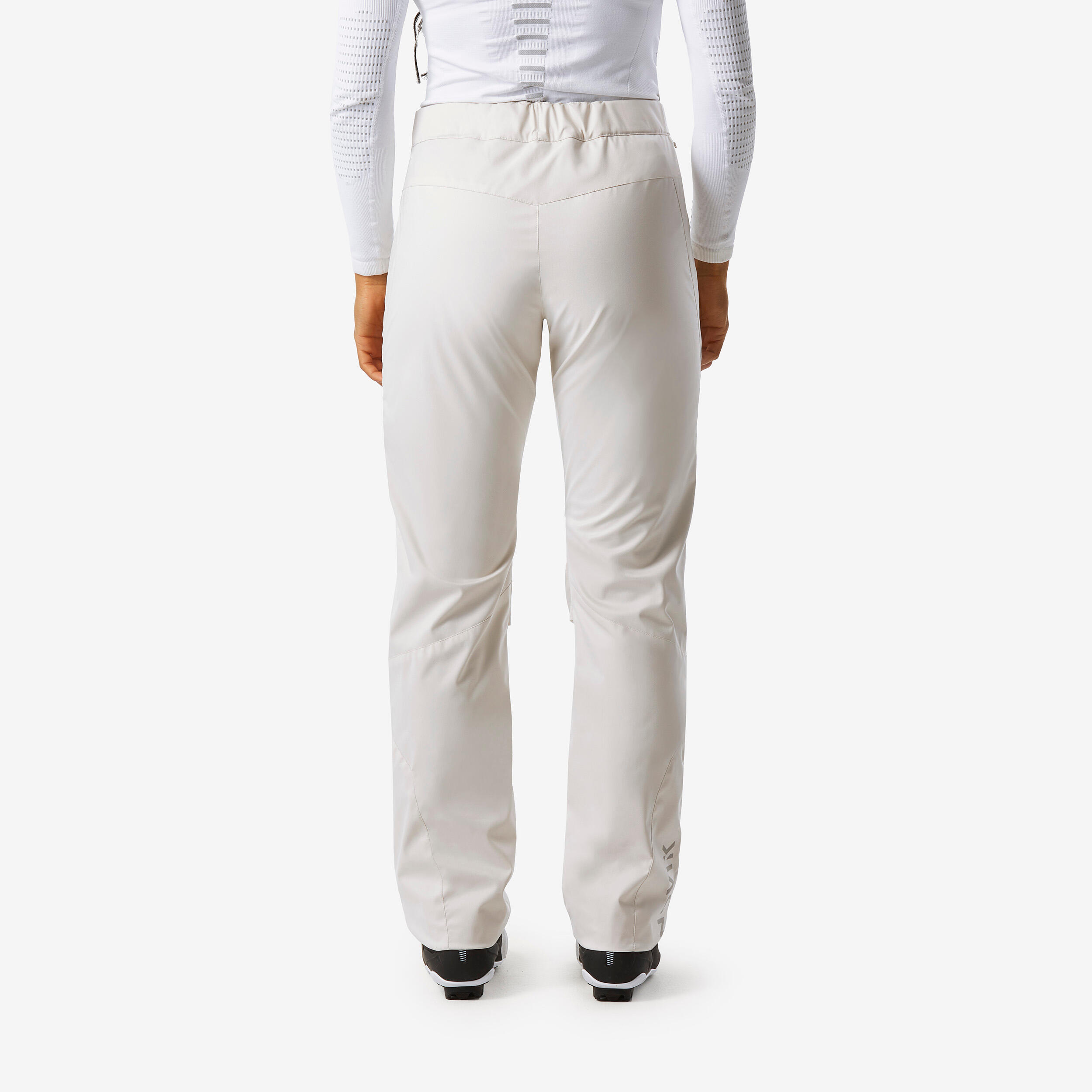 Surpantalon de ski de fond femme, OVERP 150 beige 2/7