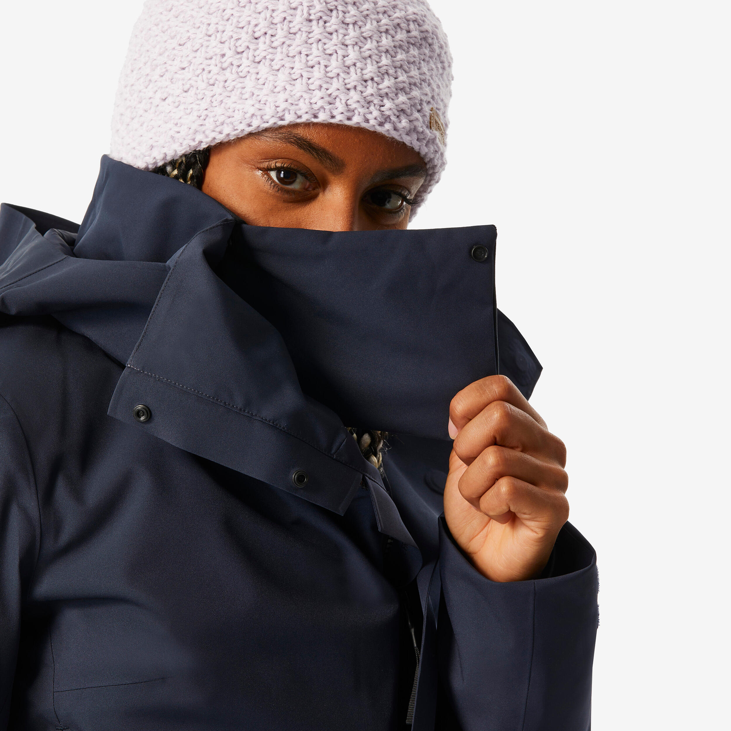 Ski- und Snowboardanzug, warm, thermisch, Damen, Suit 500 Marineblau 6/11