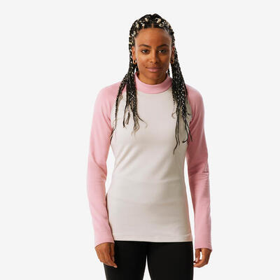 Maglia termica sci donna 500 viola