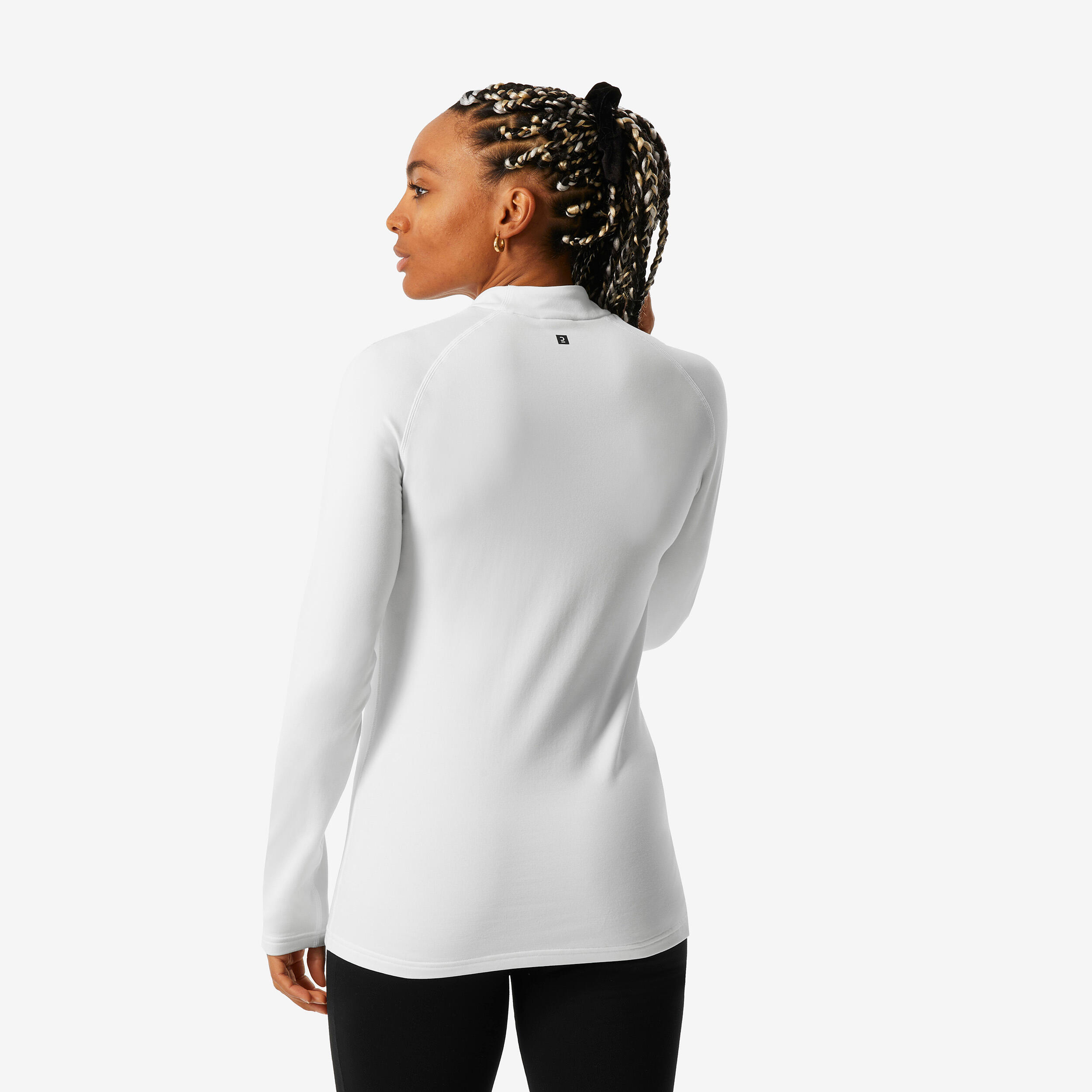 Camiseta térmica interior de esquí y nieve Mujer Wedze BL500 2/5